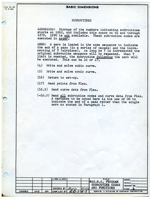 Nacelle NC Program Data, Page 3
